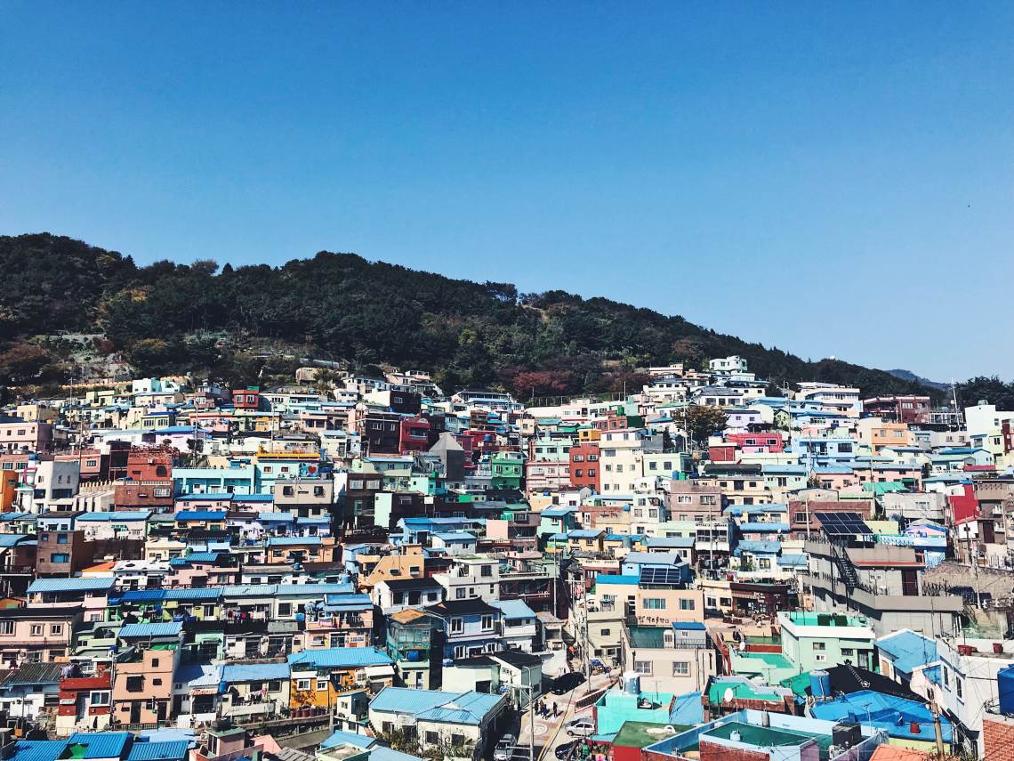 Houses that make up Gamcheon Culture Village